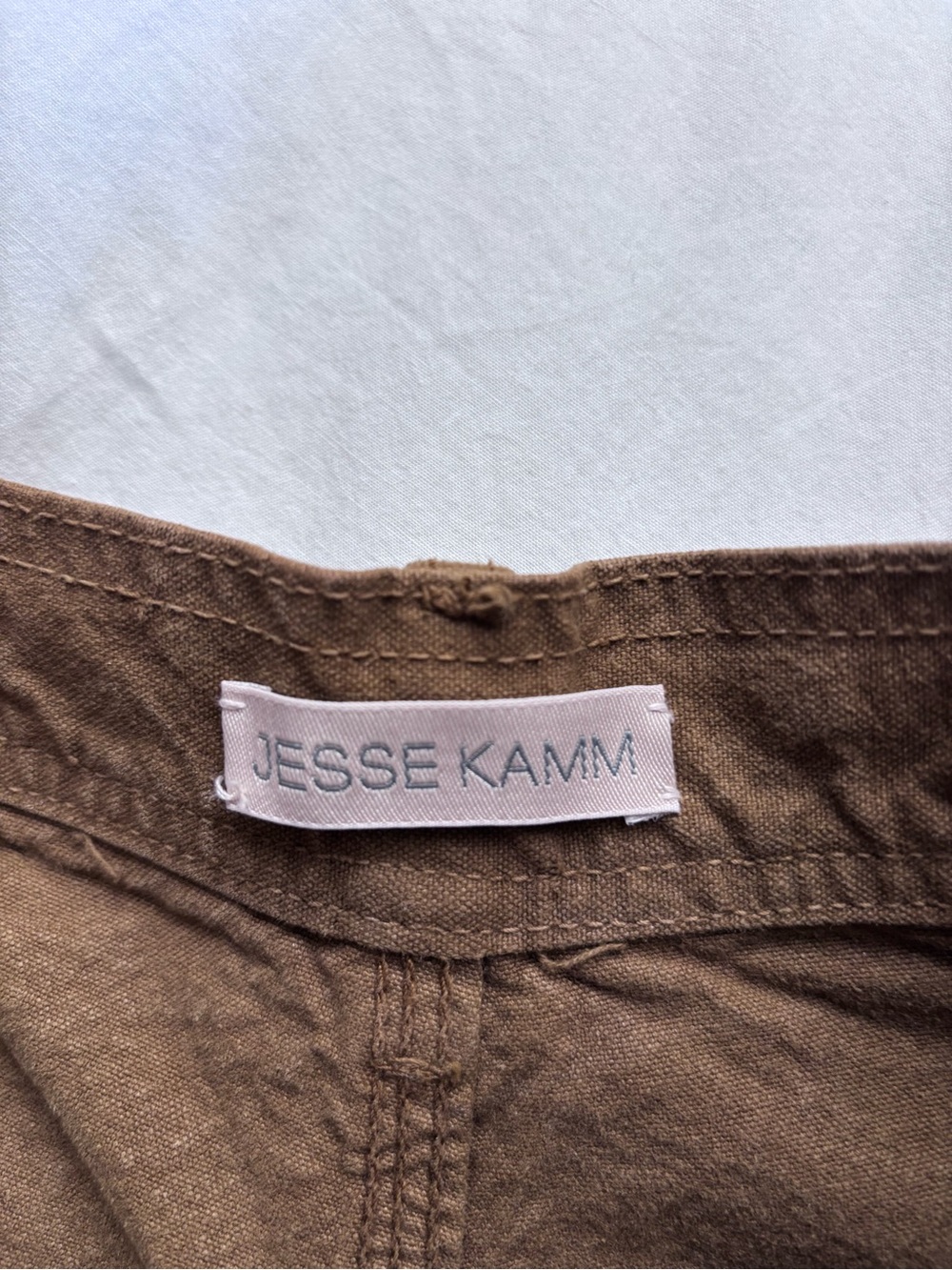 Jesse Kamm Sailor Pants in Tobacco - Picture 3 of 8